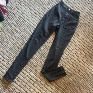 Fashion Nova Charcoal Gray Jeans